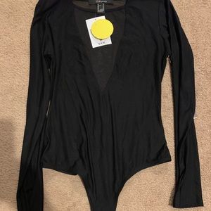 Forever 21 black Body Suit